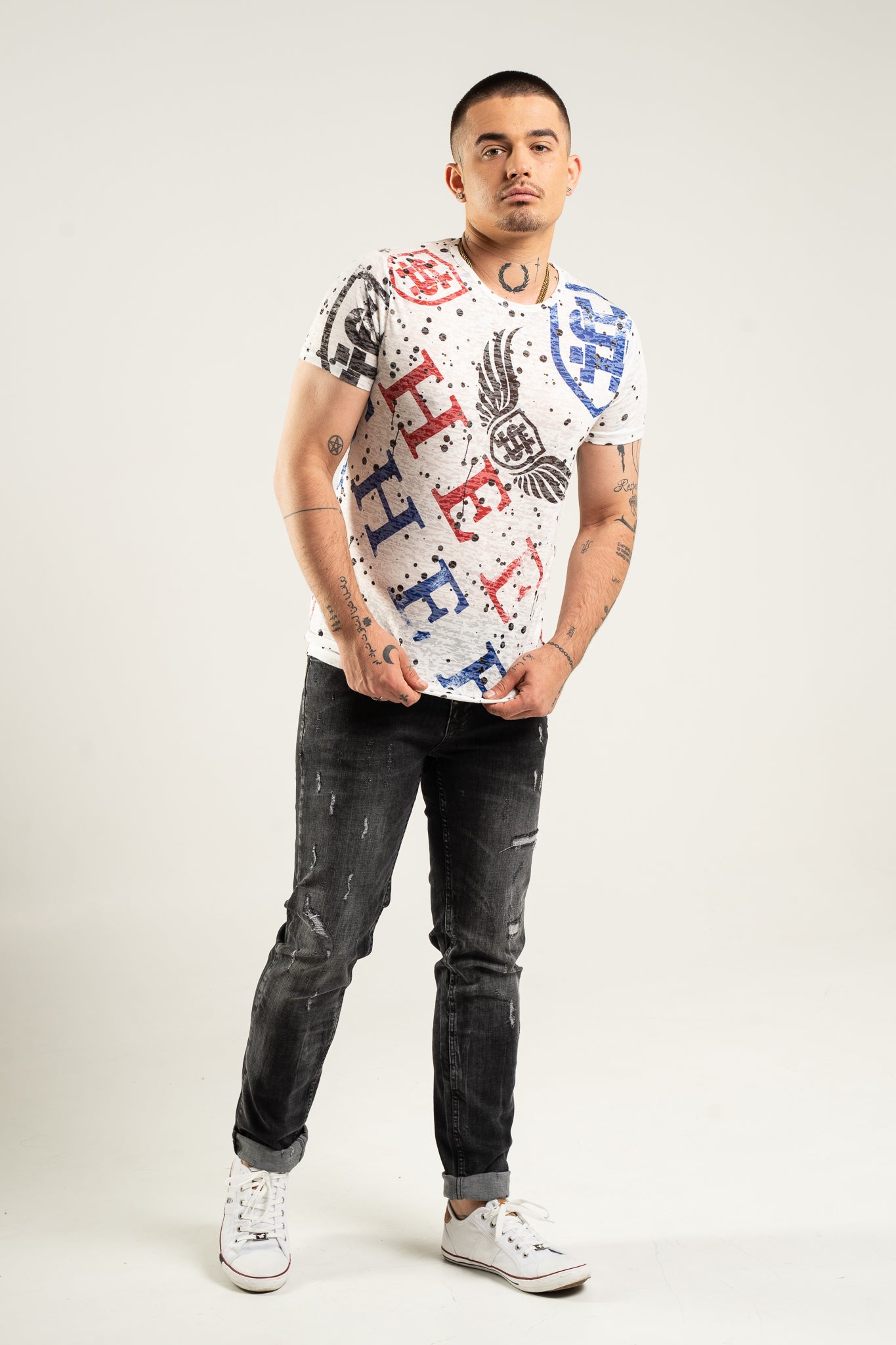 Koszulka "HELL" - Biała