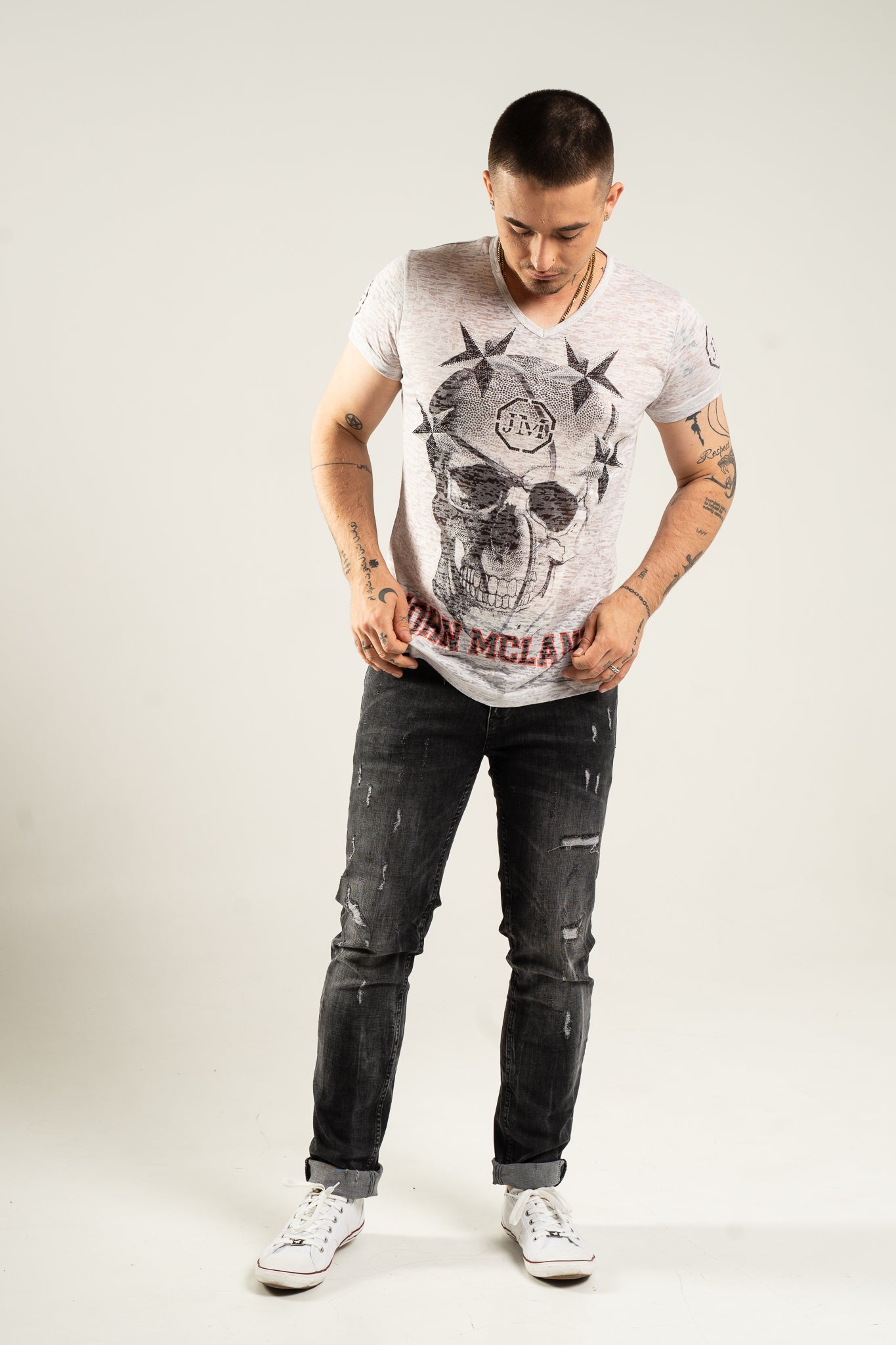 Koszulka "Skull Mc Clay"