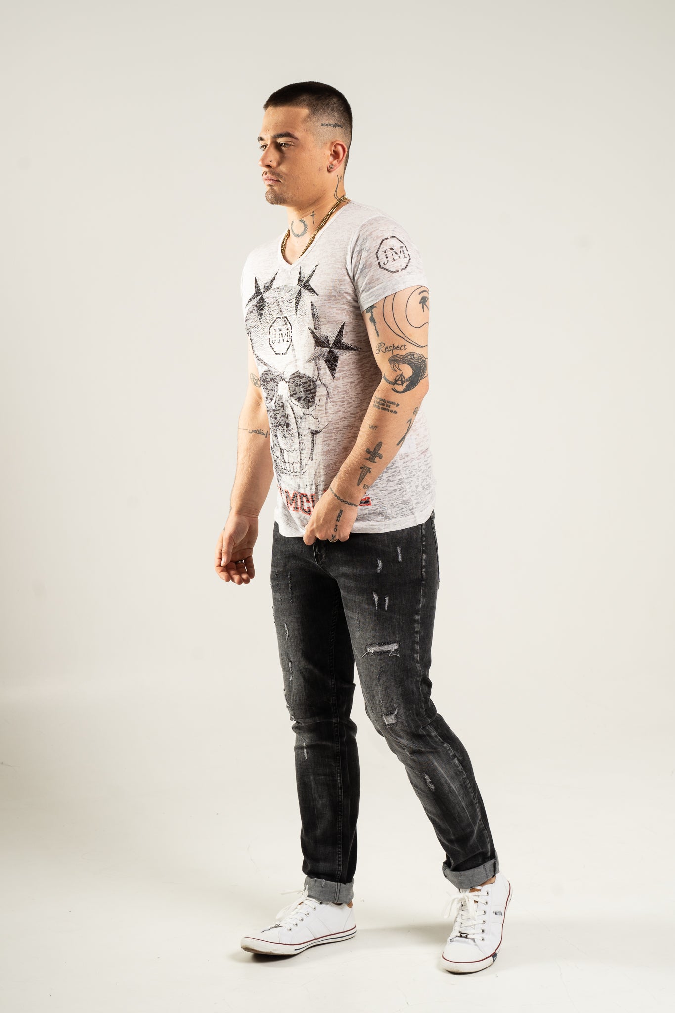 Koszulka "Skull Mc Clay"