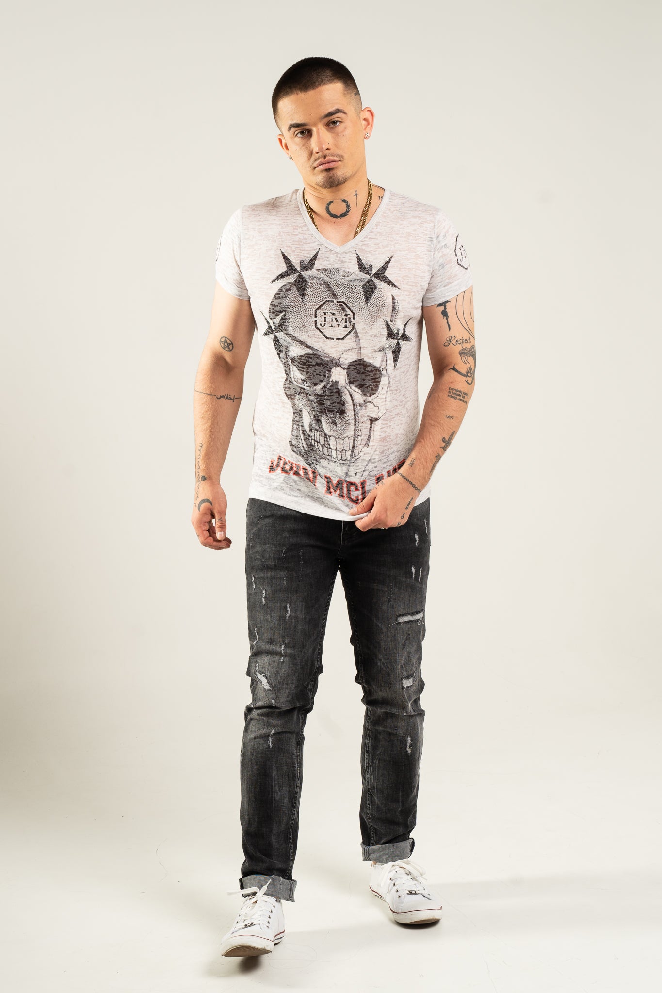 Koszulka "Skull Mc Clay"