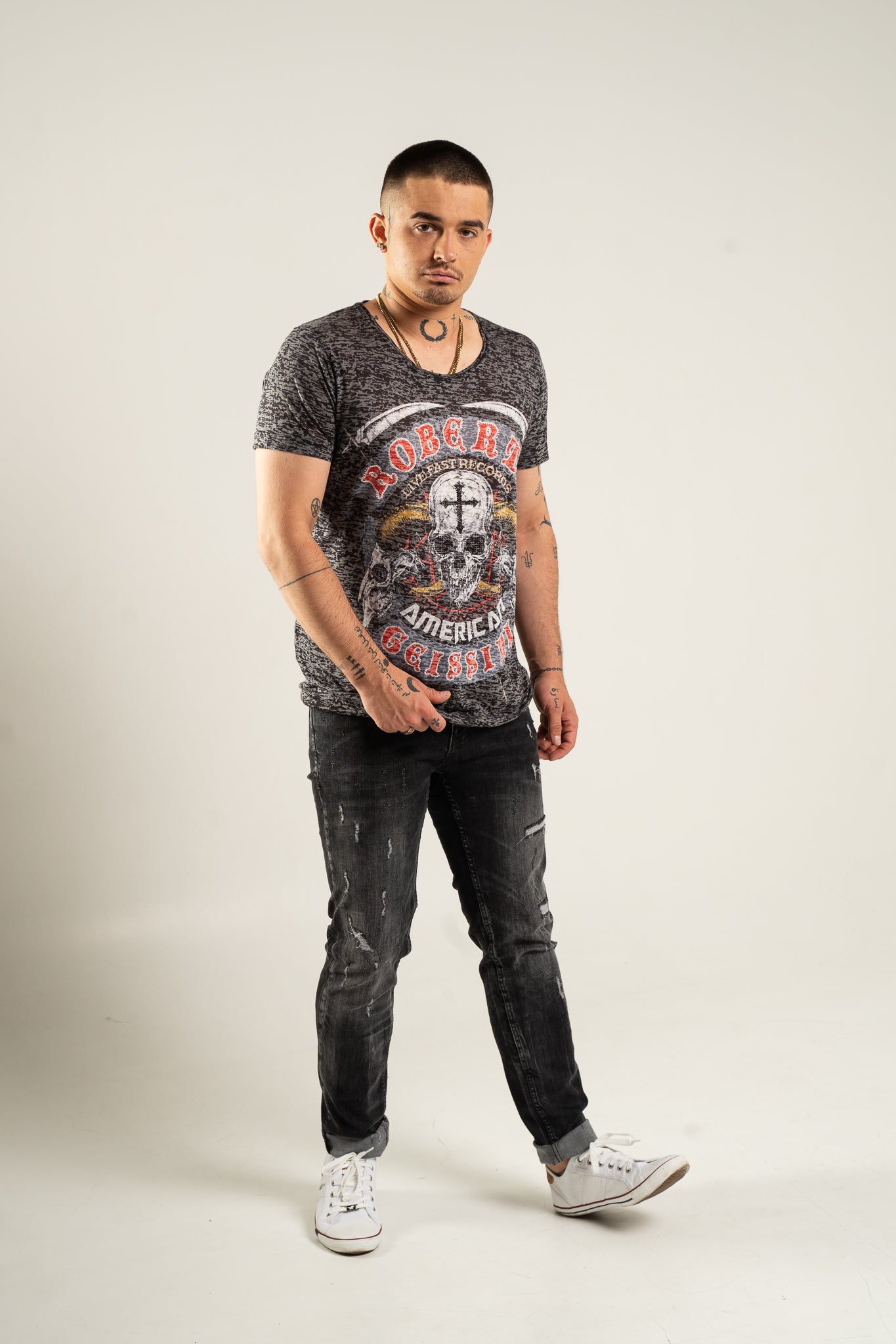 Koszulka "Live Fast Records"