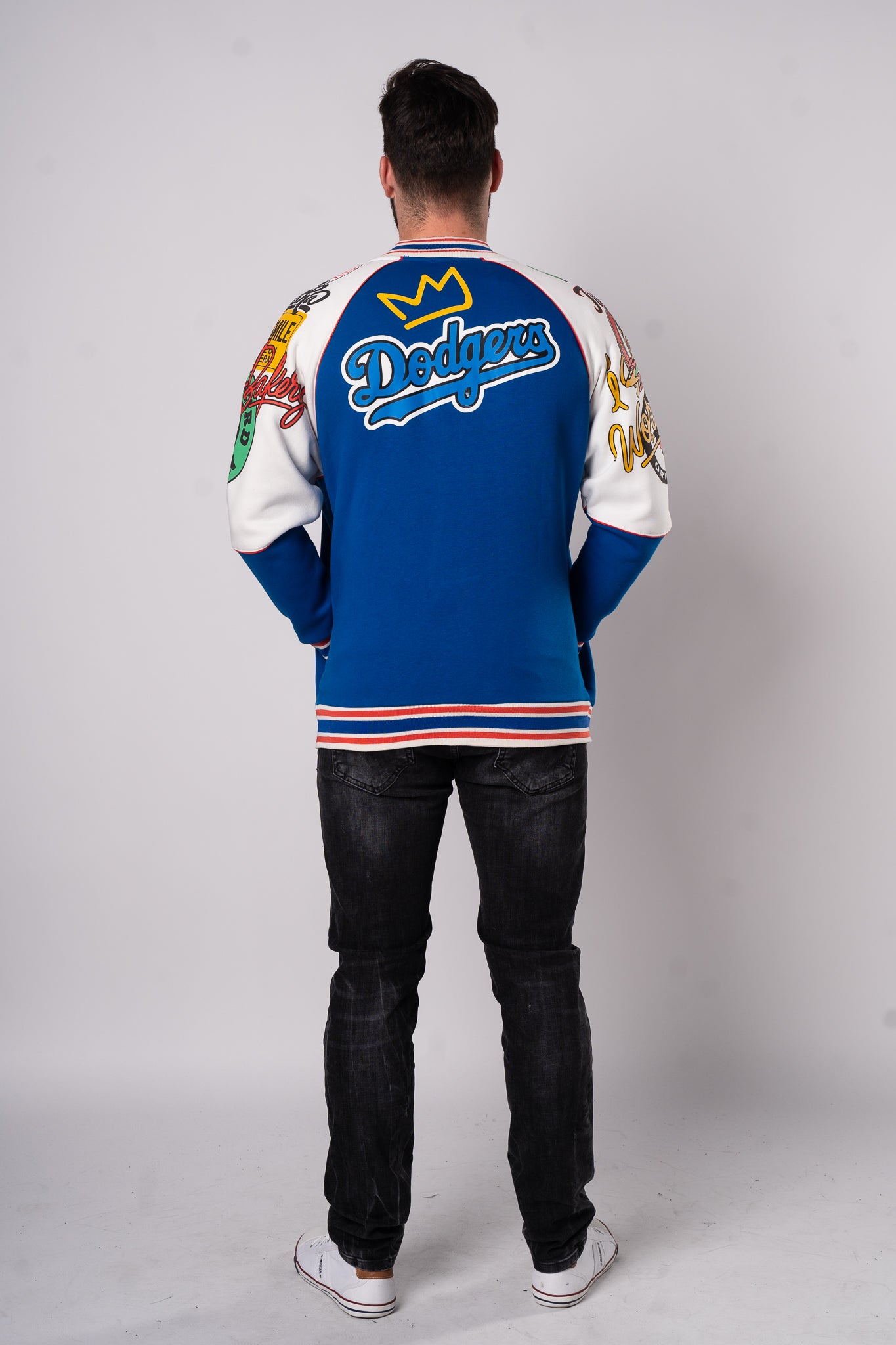 Baseballówka "Dodgers" - Niebiesko-Biała
