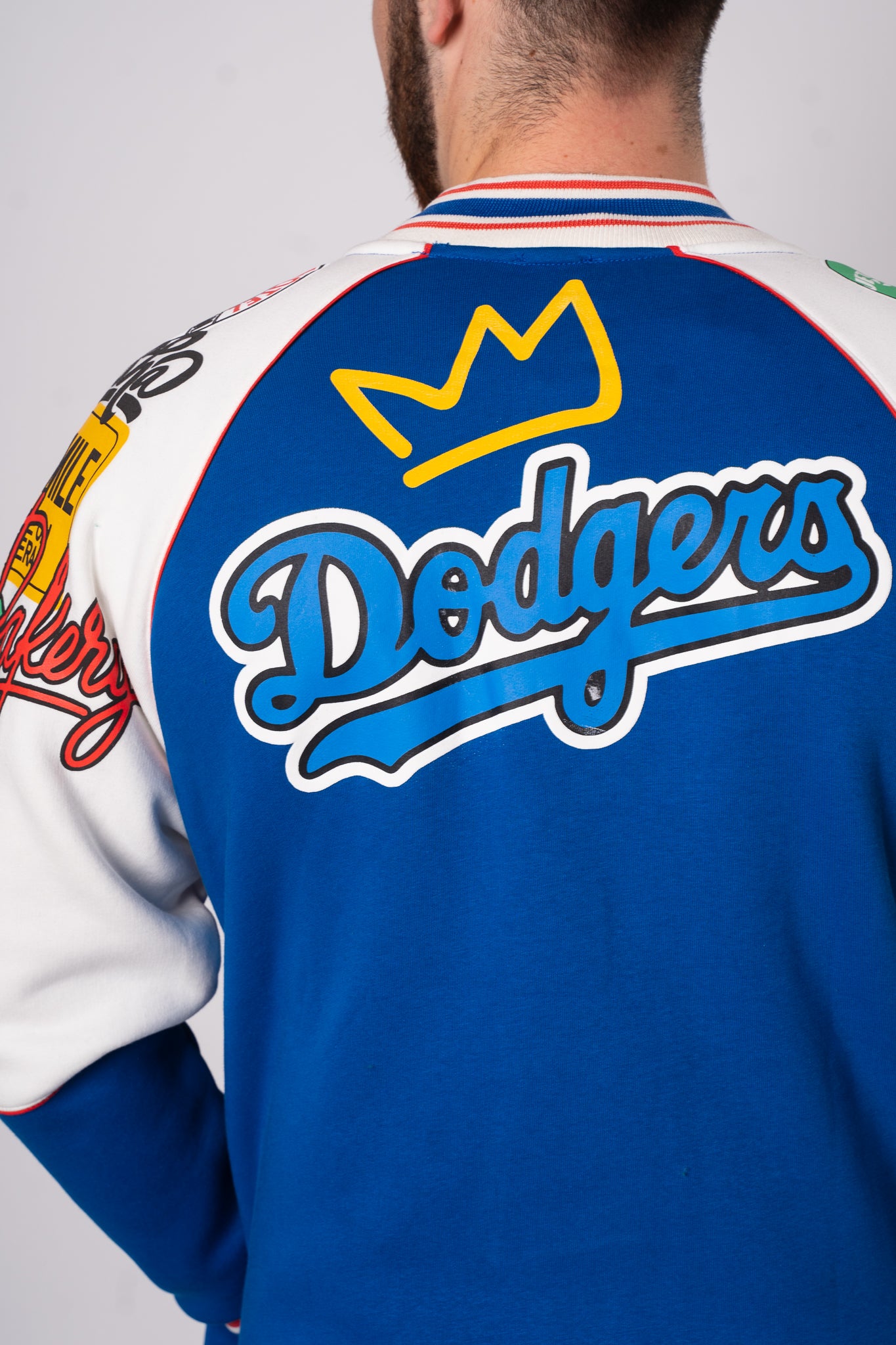 Baseballówka "Dodgers" - Niebiesko-Biała