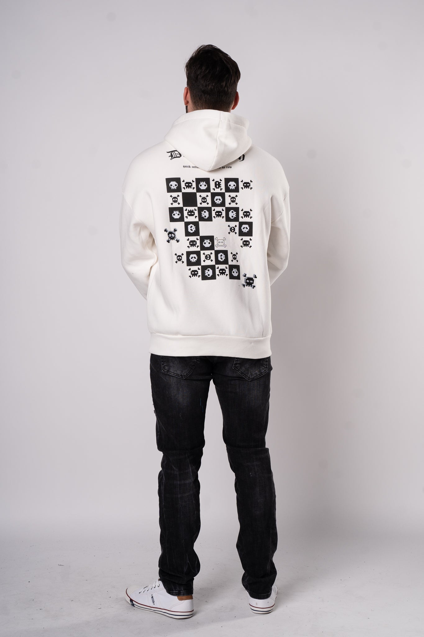 Bluza "8-bit Crusher" - Biała