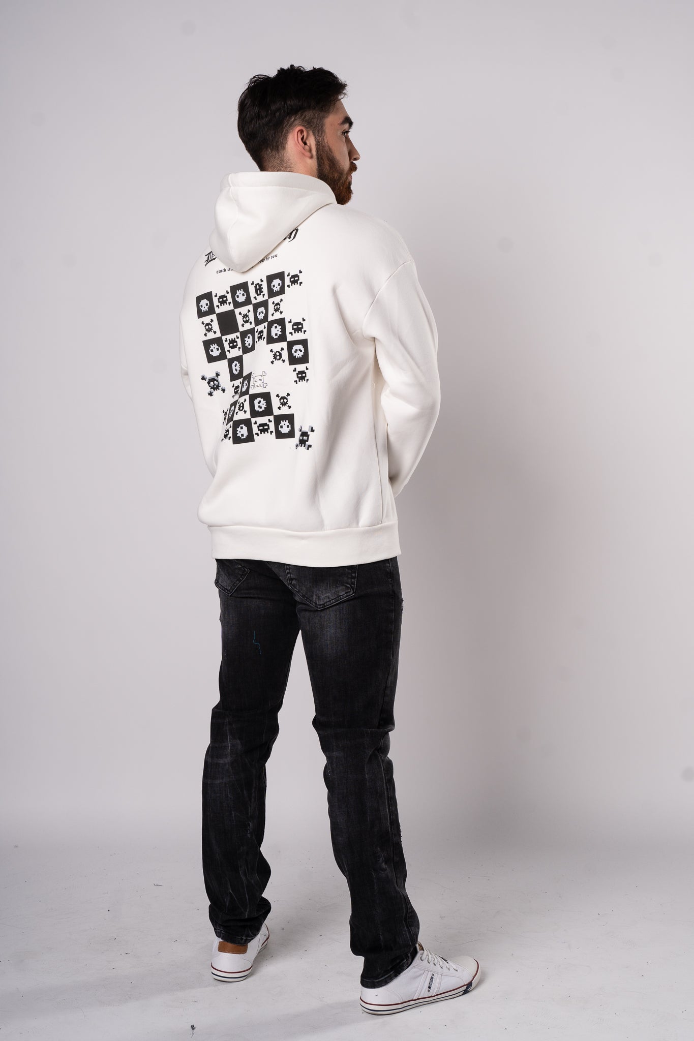 Bluza "8-bit Crusher" - Biała
