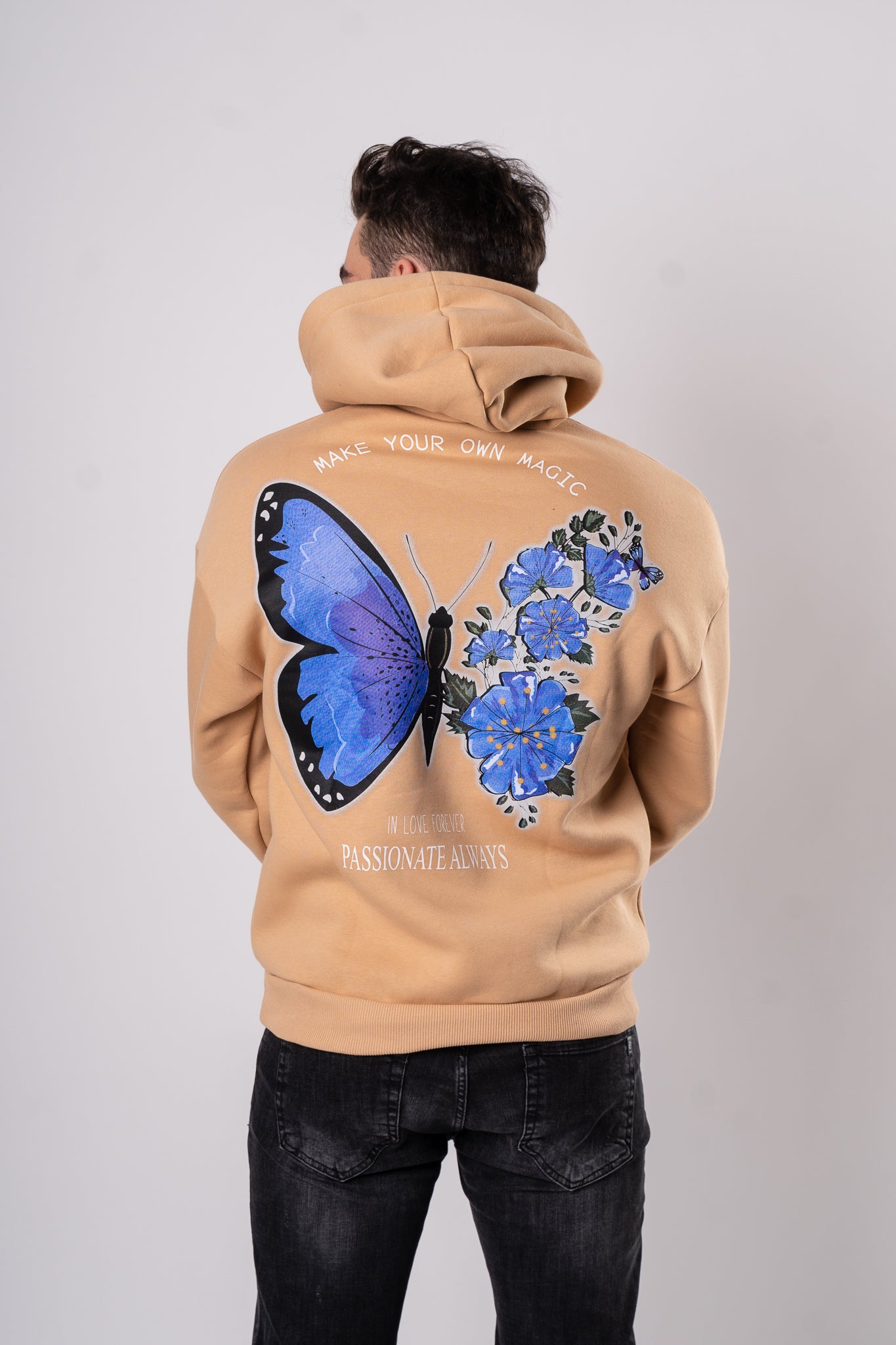 Bluza "Make your own" - musztardowa