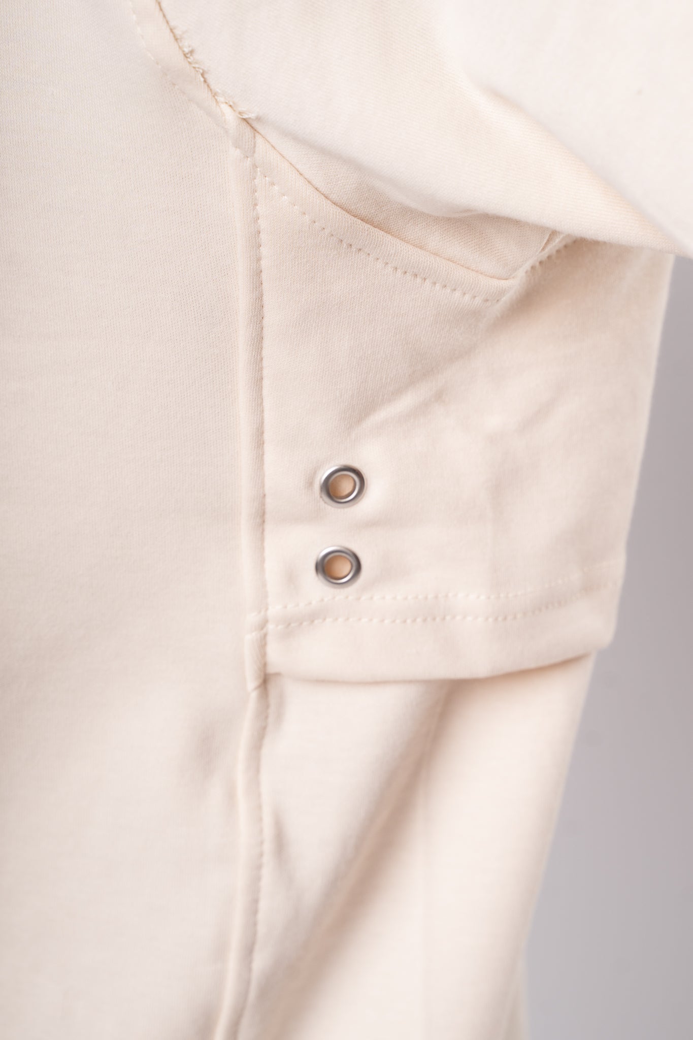 Koszulka Oversize "Basic" - jasny kremowy