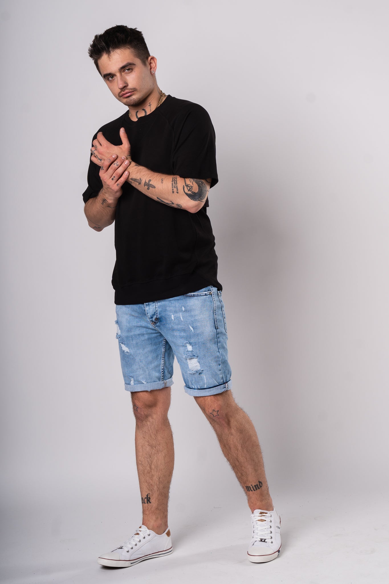 Koszulka Oversize "Basic" - czarny