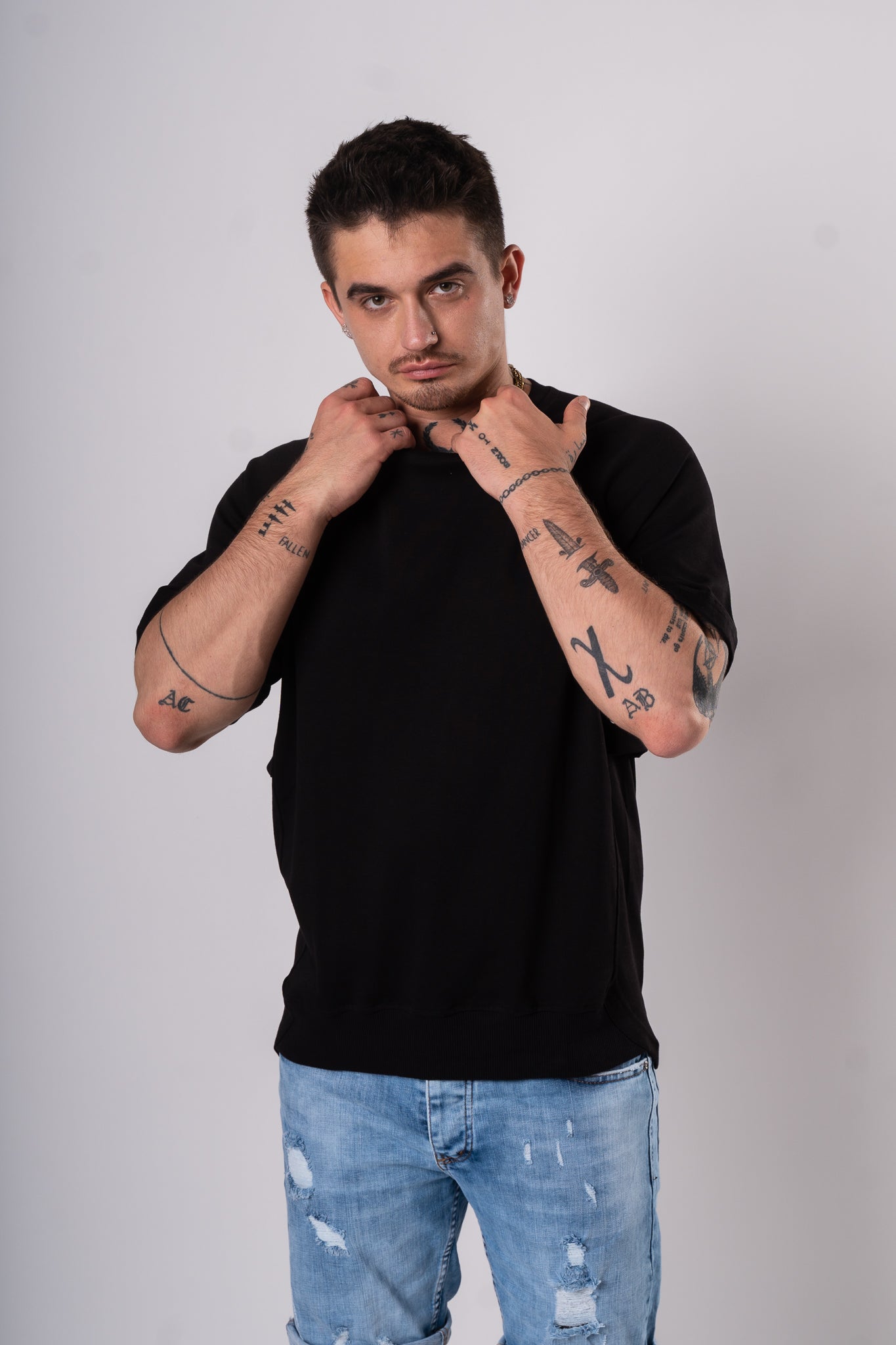 Koszulka Oversize "Basic" - czarny