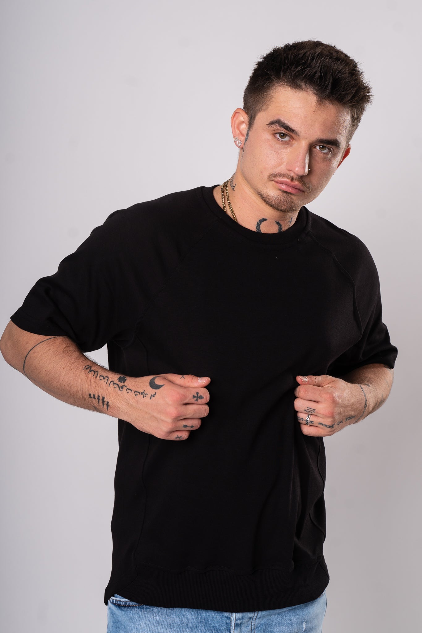 Koszulka Oversize "Basic" - czarny
