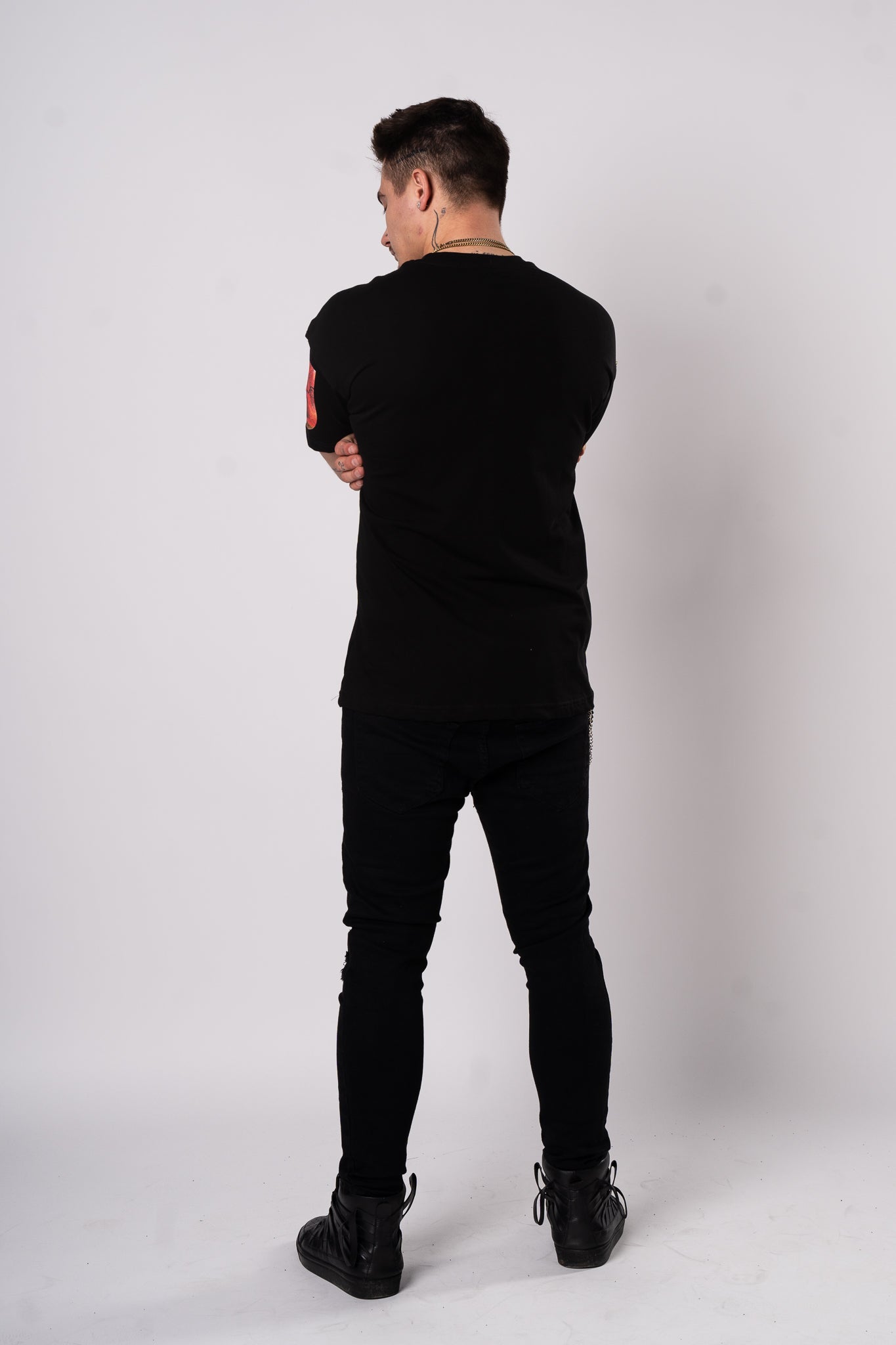 Koszulka Oversize "Joker" - czarny