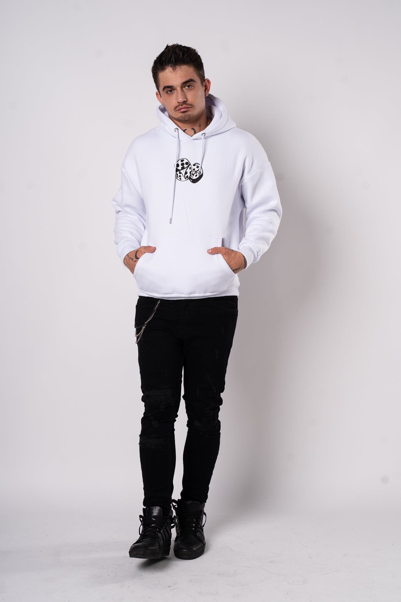 Bluza "Dice" - biała
