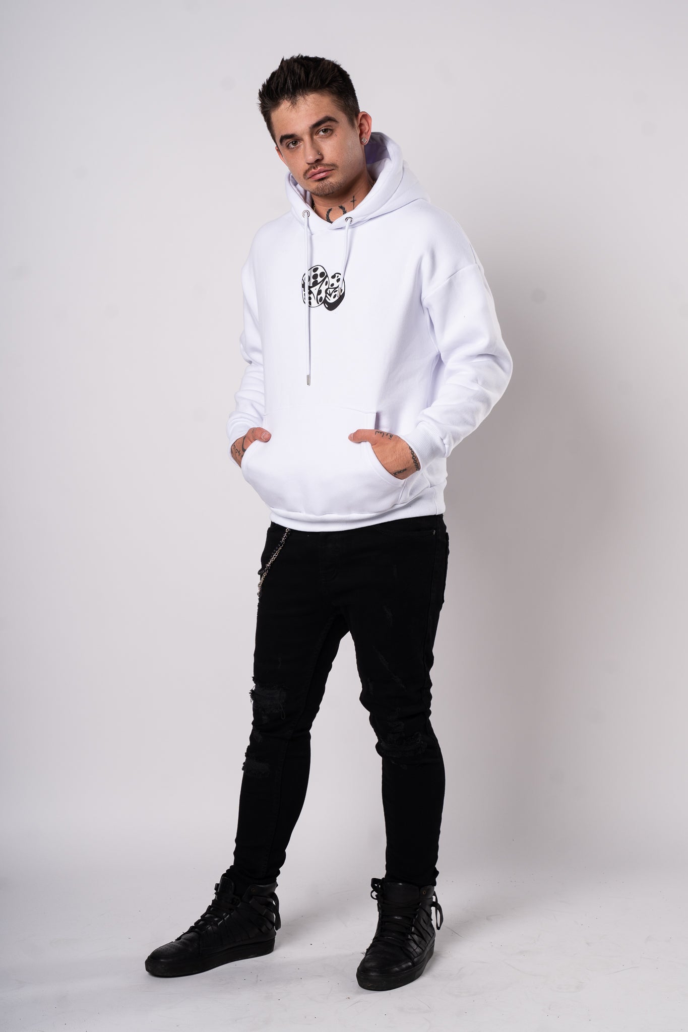 Bluza "Dice" - biała