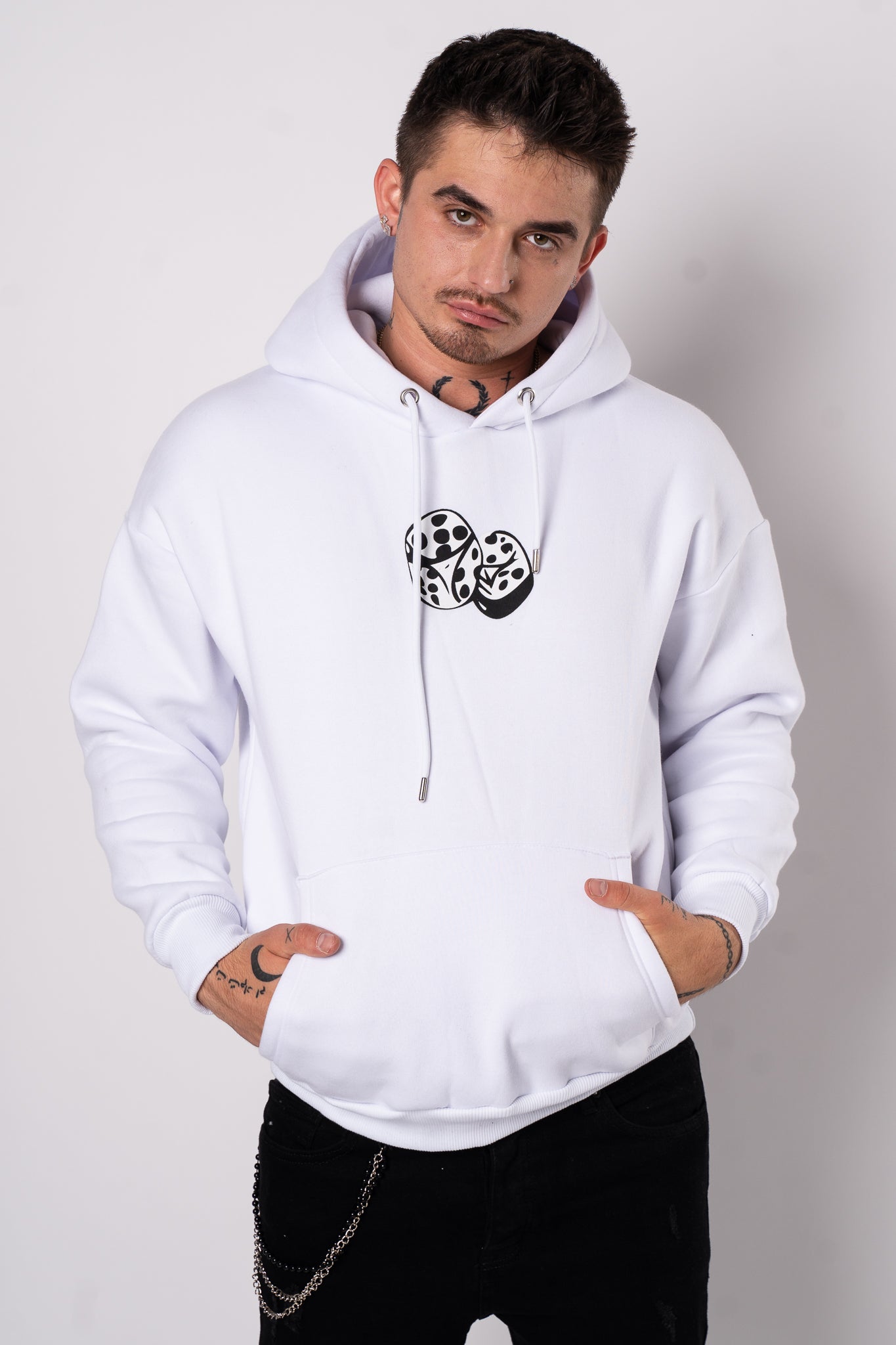 Bluza "Dice" - biała