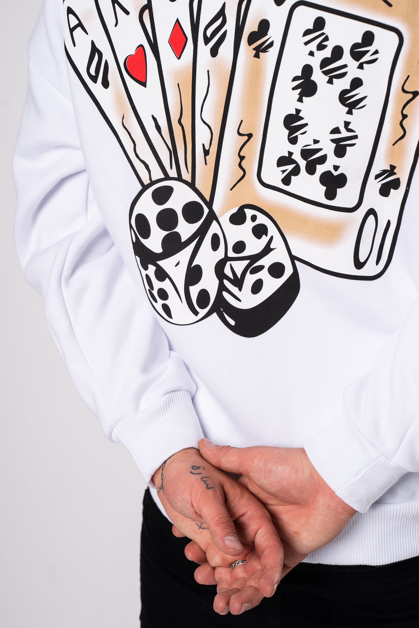 Bluza "Dice" - biała
