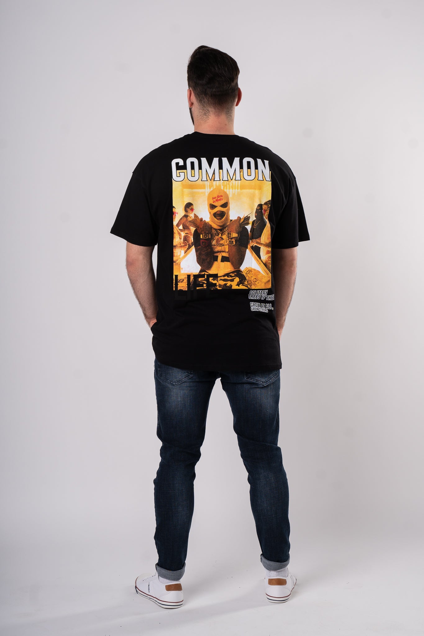 Koszulka Oversize "Common" - czarna