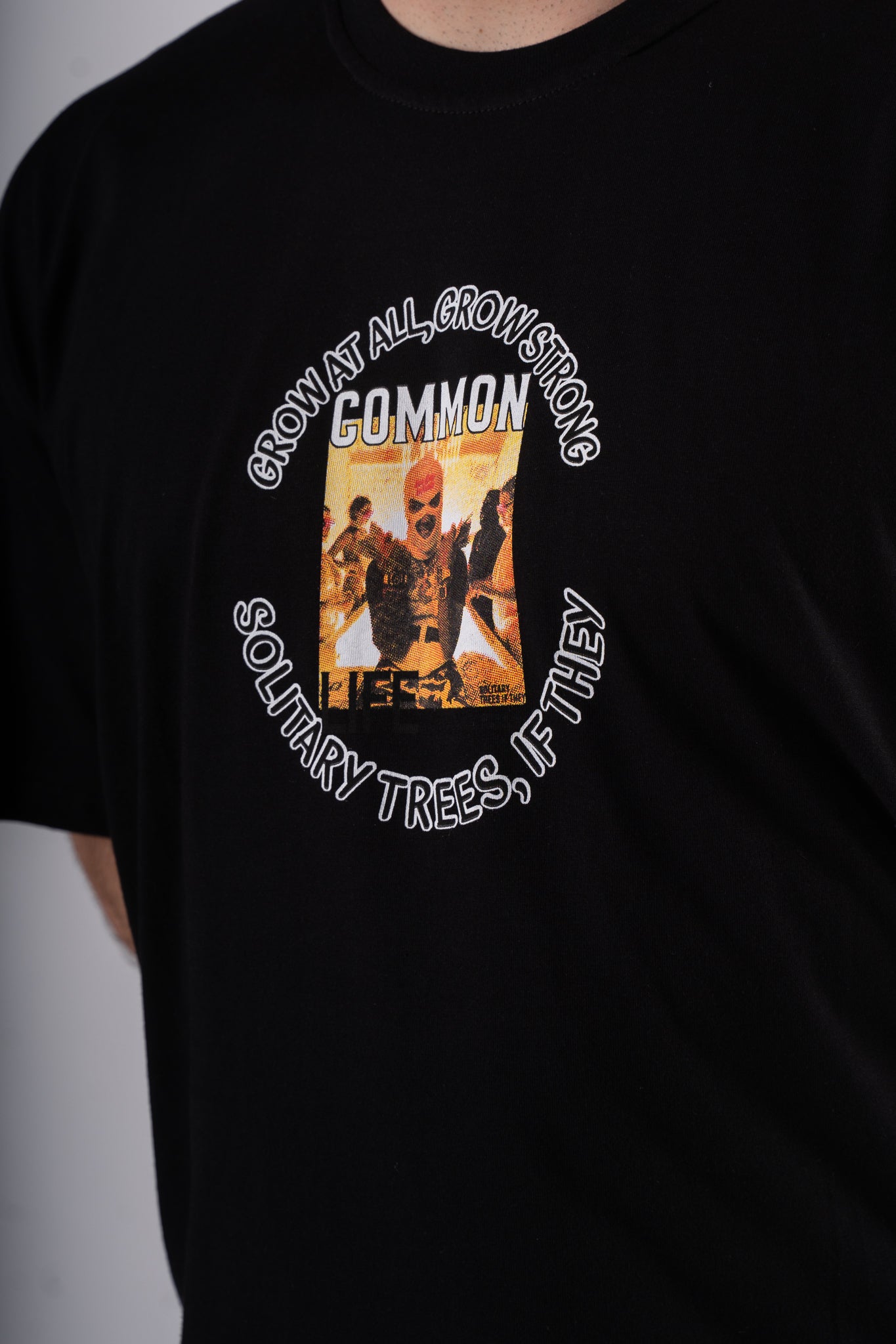 Koszulka Oversize "Common" - czarna