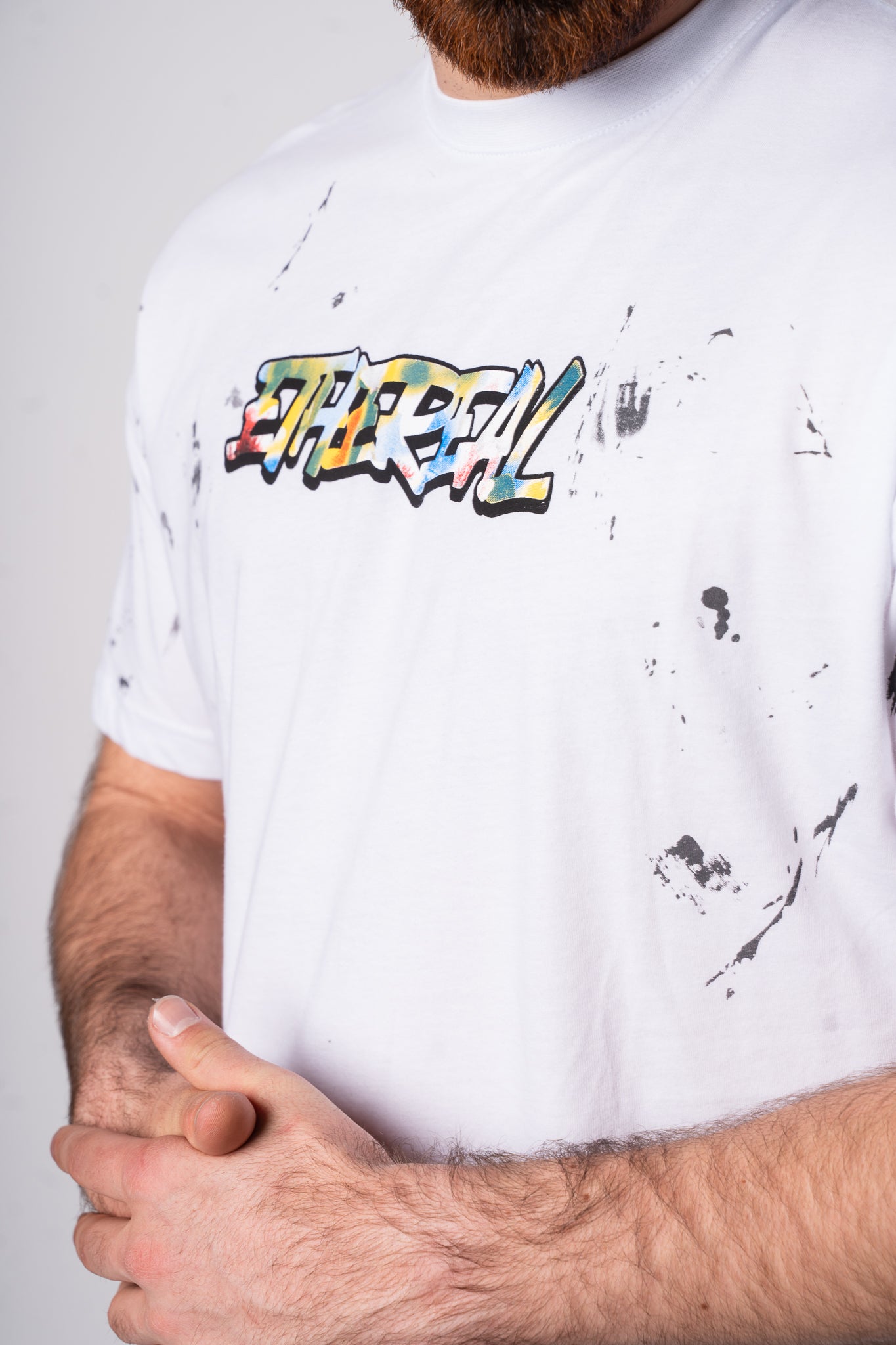 Koszulka Oversize "Etheral" - Biała