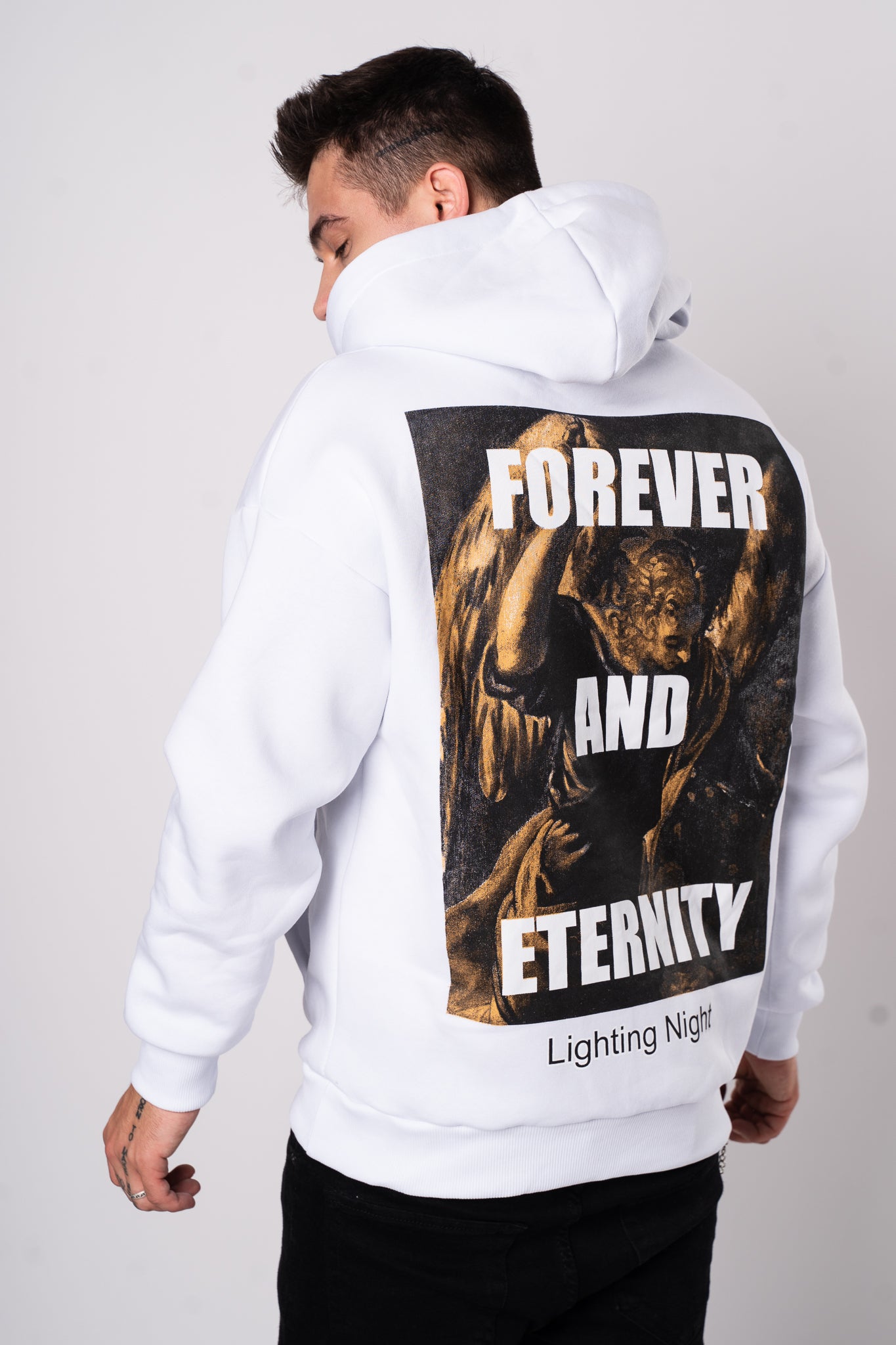 Bluza "Forever and Eternity" - Biała