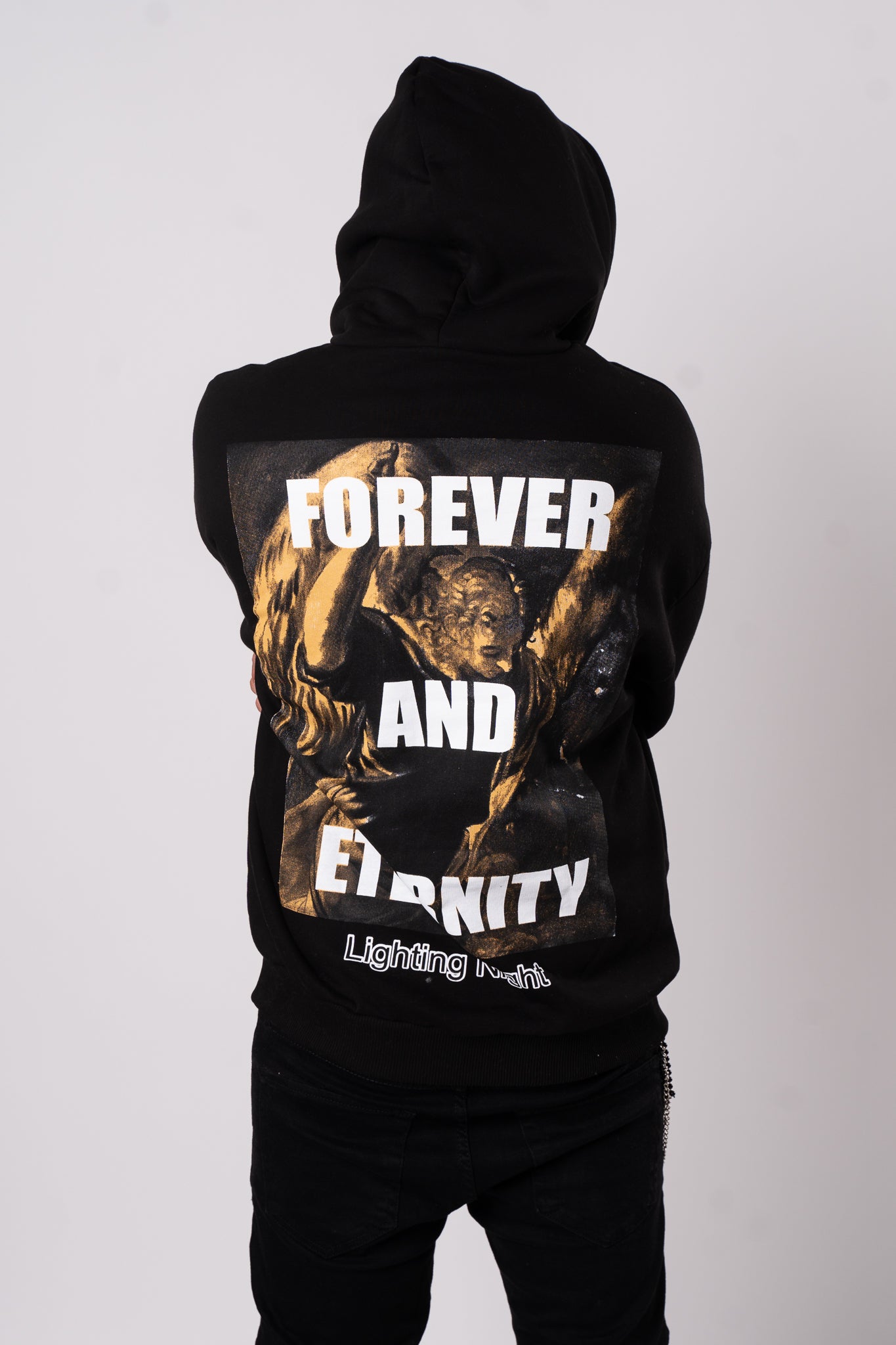 Bluza "Forever and Eternity" - Czarna