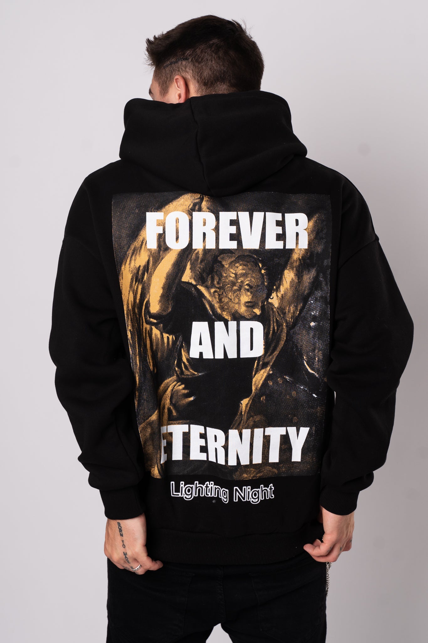 Bluza "Forever and Eternity" - Czarna