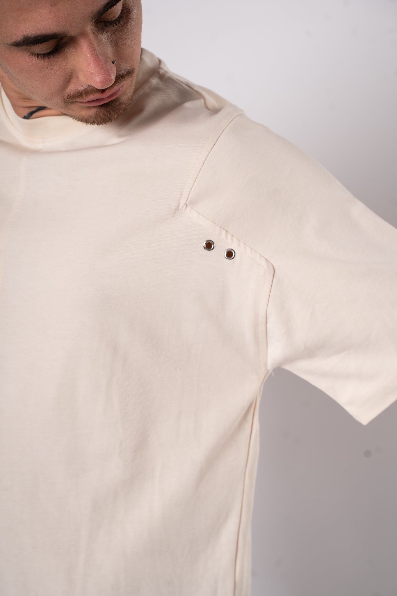 Koszulka Oversize "The Best Way Out" - biała