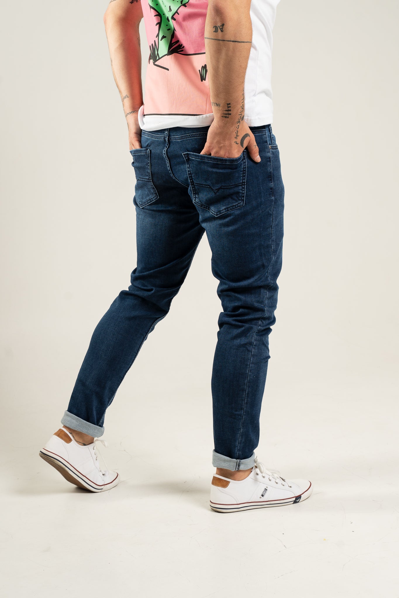Spodnie Jeansowe - Ciemne