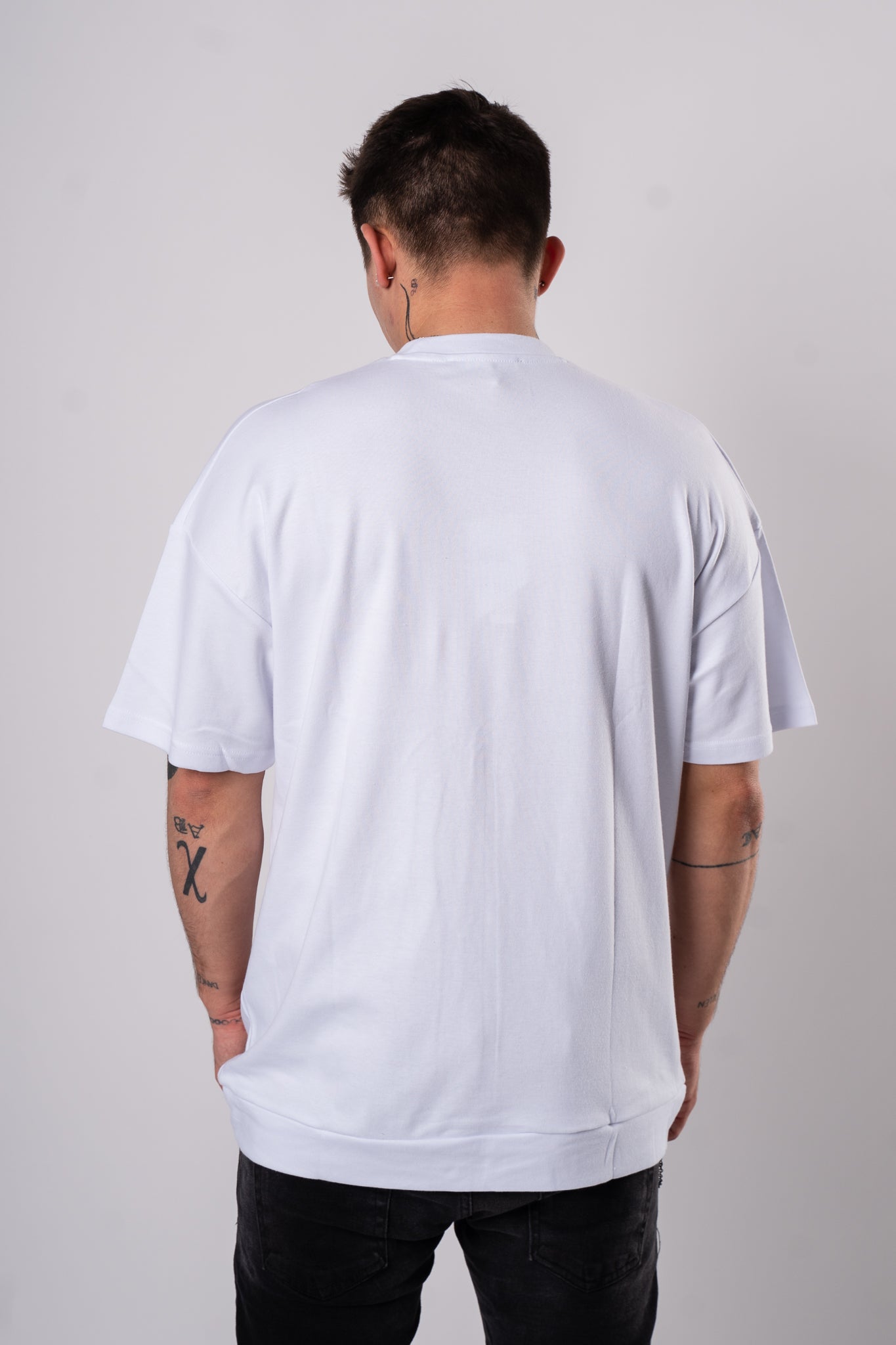Koszulka Oversize "Twist" - biała