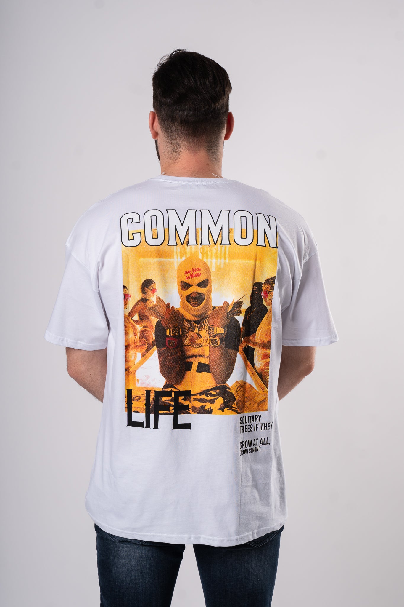 Koszulka Oversize "Common" - biała