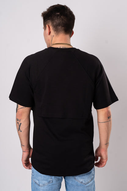 Koszulka Oversize "Basic" - czarny