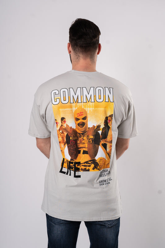 Koszulka Oversize "Common" - beżowa