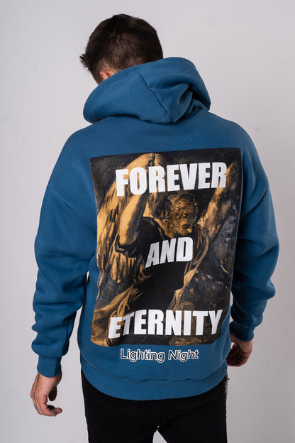 Bluza "Forever and Eternity" - Niebieska