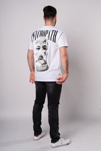 Koszulka "Psychopath" - Biała