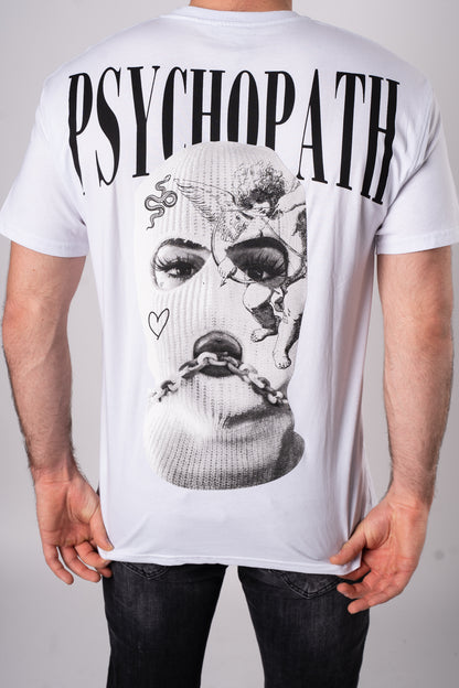 Koszulka "Psychopath" - Biała